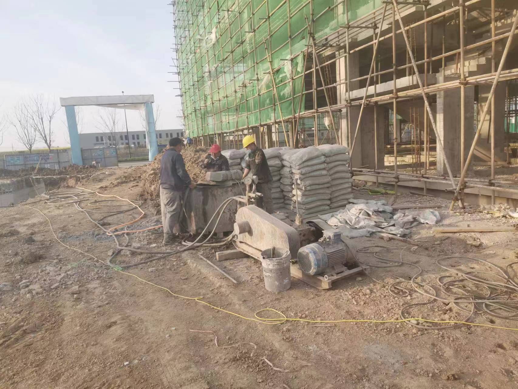 枣阳别墅下沉注浆